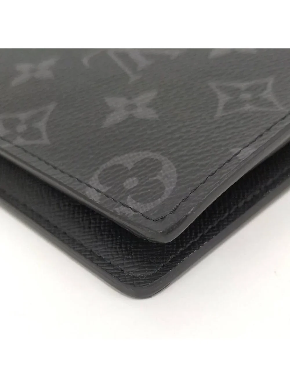Louis Vuitton Portefeuille Brazza Bifold Wallet Monogram Eclipse